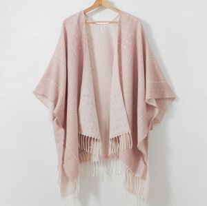Gentle Fawn Hermosa Blush Kimono Poncho M/L. T2